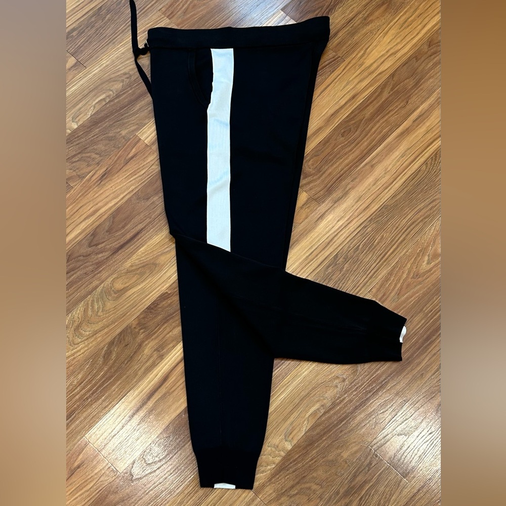 Michael Kors Black Joggers with White Accent